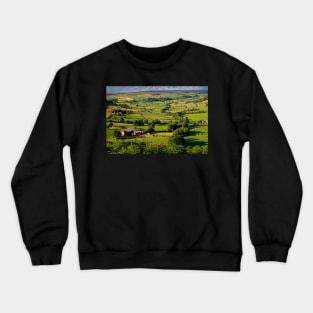 Yorkshire Moors Landscape Crewneck Sweatshirt